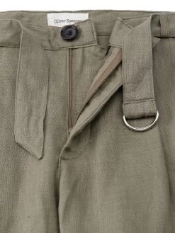 Belted Trousers Padworth Stone 12 Belted Trousers Padworth Stone -Oliver Spencer Store FlatOSMT66aBeltedTrousersPAD01STOPadworthStone2