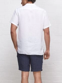 Havana Short Sleeve Shirt Bridford White 11 Havana Short Sleeve Shirt Bridford White -Oliver Spencer Store HAVANASHORTSLEEVESHIRTBRIDFORDWHITE1copy