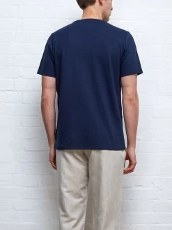 Heavy T-Shirt Tavistock Navy -Oliver Spencer Store HEAVYT SHIRTTAVISTOCKNAVY13copy