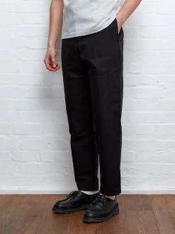 Judo Trousers Ellbridge Black -Oliver Spencer Store JUDOTROUSERSELLBRIDGEBLACK3copy