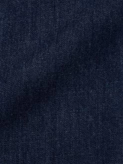 Oliver Spencer X Niwaki Haru Gardening Overshirt Mullins Denim Indigo Rinse -Oliver Spencer Store MUL01INRMullinsDenimIndigoRinse4