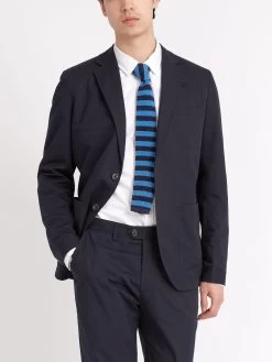 Theobald Jacket Ashdown Navy -Oliver Spencer Store ModelOSMJ262eTheobaldJacketASH01NAVAshdownNavy16copy