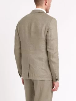 Theobald Jacket Padworth Stone -Oliver Spencer Store ModelOSMJ262eTheobaldJacketPAD01STOPadworthStone12copy