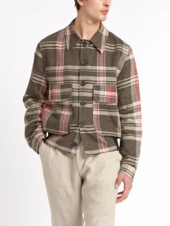 Linfield Bomber Jacket Northfield Black -Oliver Spencer Store ModelOSMJ3325cLinfieldBomberJacketNOR01BLKNorthfieldBlack17copy Softness