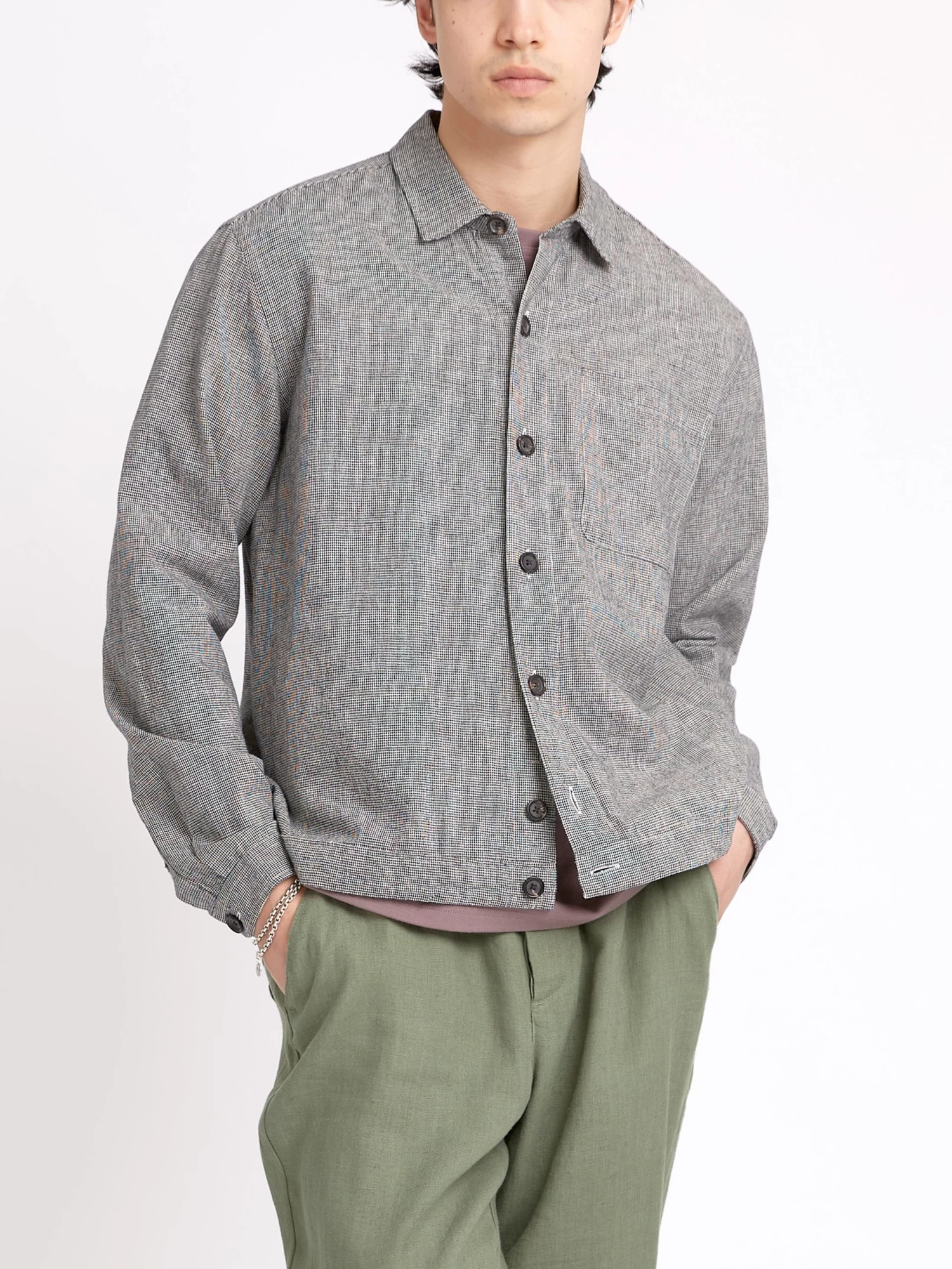 Milford Jacket Rackfield Black/White 5 Milford Jacket Rackfield Black/White - Image 5