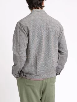 Milford Jacket Rackfield Black/White 11 Milford Jacket Rackfield Black/White -Oliver Spencer Store ModelOSMJ351MilfordJacketRAC01BLWRackfieldBlackWhite5copy Softness