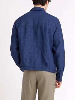 Milford Jacket Dubrow Navy 11 Milford Jacket Dubrow Navy -Oliver Spencer Store ModelOSMJ351aMilfordJacketDUB01NAVDubrowNavy41copy