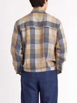 Milford Jacket Todd Multi -Oliver Spencer Store ModelOSMJ351aMilfordJacketTOD01MULToddMulti13copy