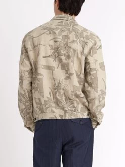 Milford Jacket Westgate Beige -Oliver Spencer Store ModelOSMJ351aMilfordJacketWES01BEIWestgateBeige19copy