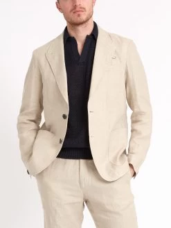 Mansfield Jacket Coney Sand 14 Mansfield Jacket Coney Sand -Oliver Spencer Store ModelOSMJ352MansfieldJacketCON01SANConeySand5copy Softness