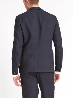 Mansfield Jacket Morva Navy -Oliver Spencer Store ModelOSMJ352MansfieldJacketMOR01NAVMorvaNavy7copy Softness