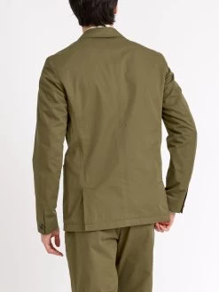 Mansfield Jacket Ashdown Green -Oliver Spencer Store ModelOSMJ352dMansfieldJacketASH01GRNAshdownGreen51copy