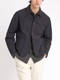 Hythe Jacket Penpol Black 10 Hythe Jacket Penpol Black -Oliver Spencer Store ModelOSMJ362HytheJacketPEN01BKPenpolBlack1copy Softness