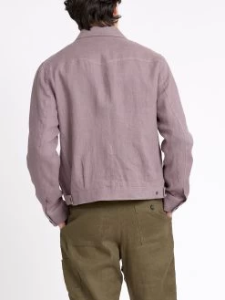 Norton Jacket Coney Mauve 11 Norton Jacket Coney Mauve -Oliver Spencer Store ModelOSMJ364NortonJacketCON01MAUConeyMauve33copy Softness