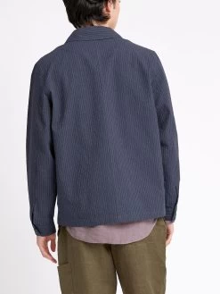 Bradwell Jacket Granville Navy -Oliver Spencer Store ModelOSMJ365BradwellJacketGRA01NAVGranvilleNavy6copy Softness