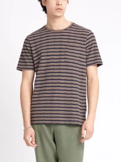 Oli's T-Shirt Braemar Mauve -Oliver Spencer Store ModelOSMK603OlisTShirtBRA01MAUBraemarMauve7copy Softness