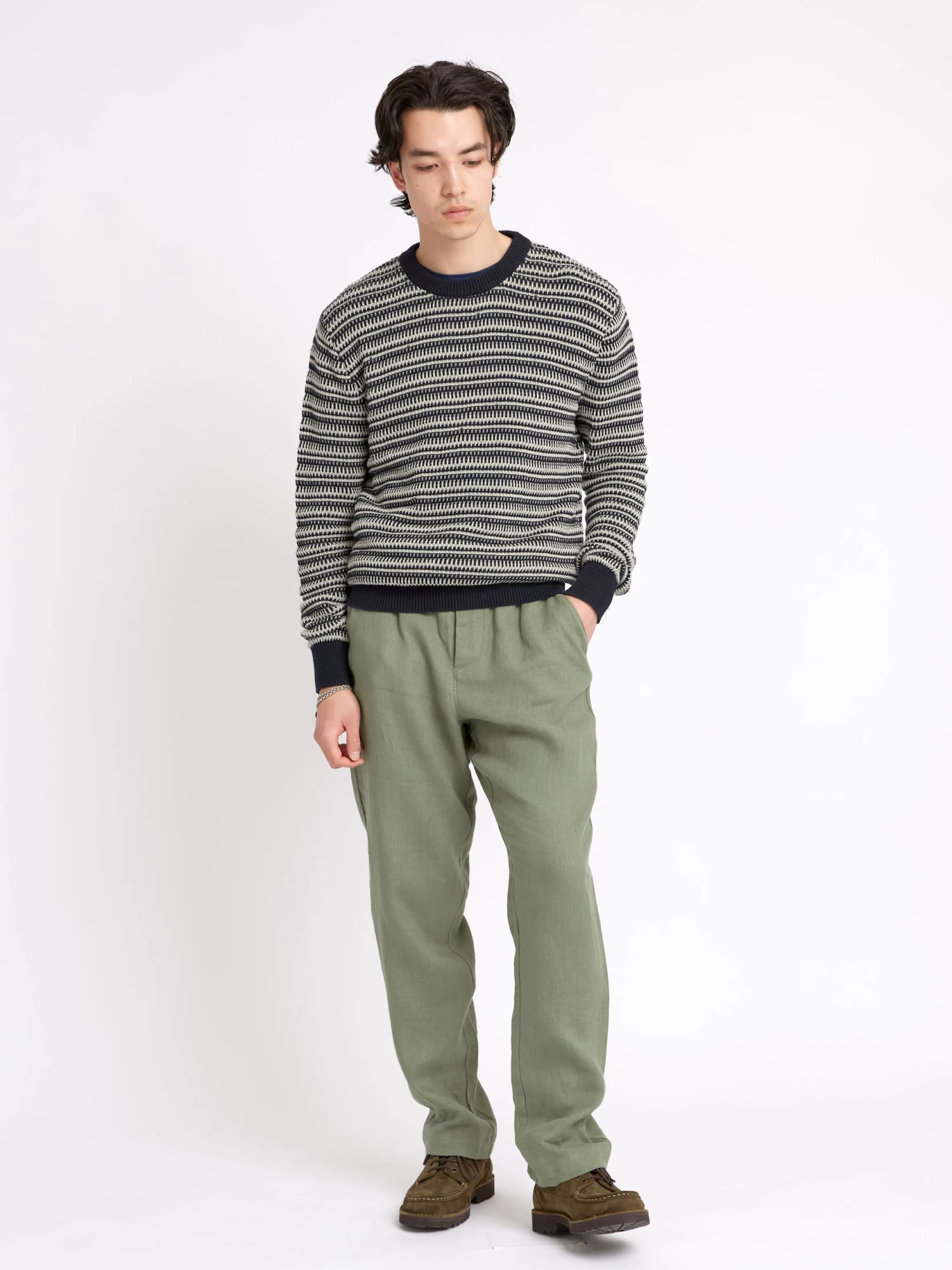 Blenheim Jumper Riverton Navy 2 Blenheim Jumper Riverton Navy - Image 2