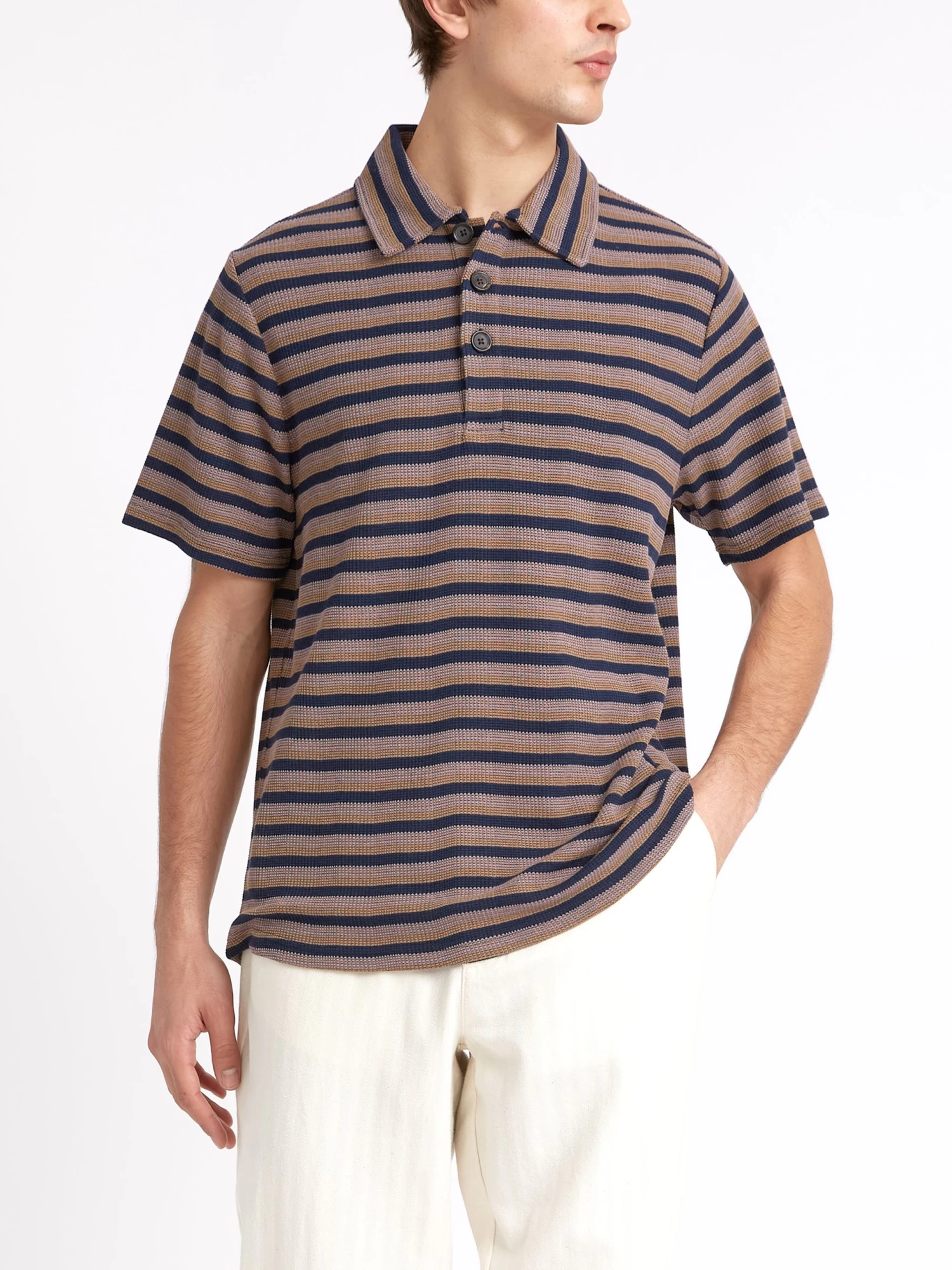 Tabley Polo Shirt Braemar Mauve 5 Tabley Polo Shirt Braemar Mauve - Image 5