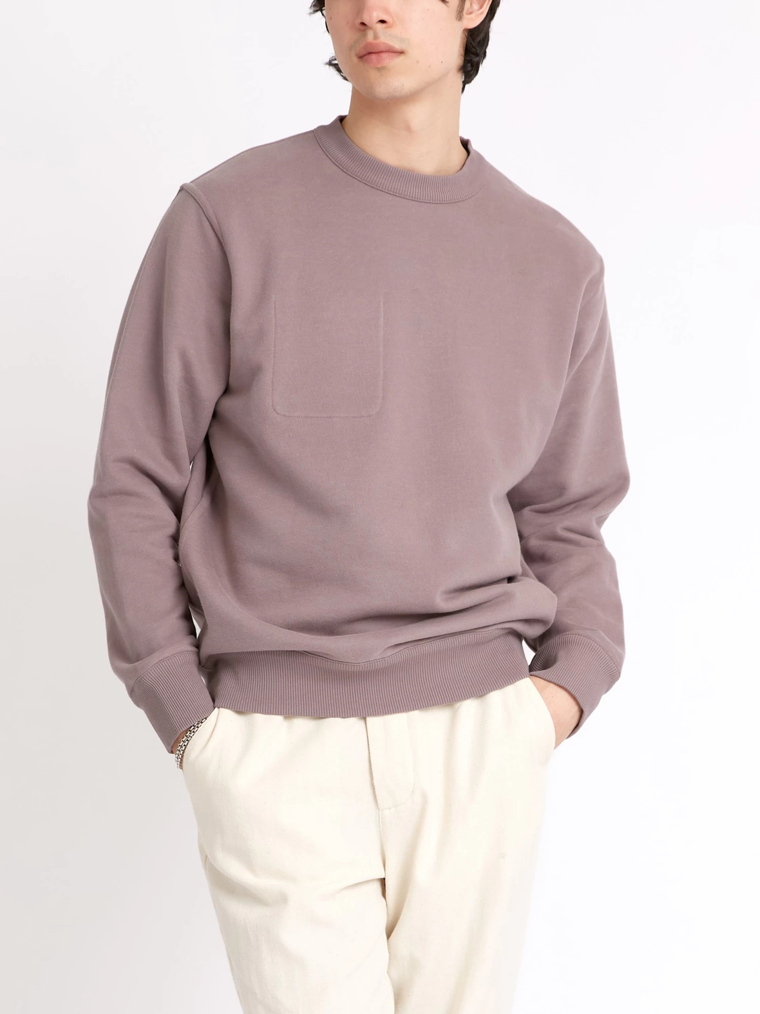 Reversible Sweatshirt Ruddock Mauve 7 Reversible Sweatshirt Ruddock Mauve - Image 7