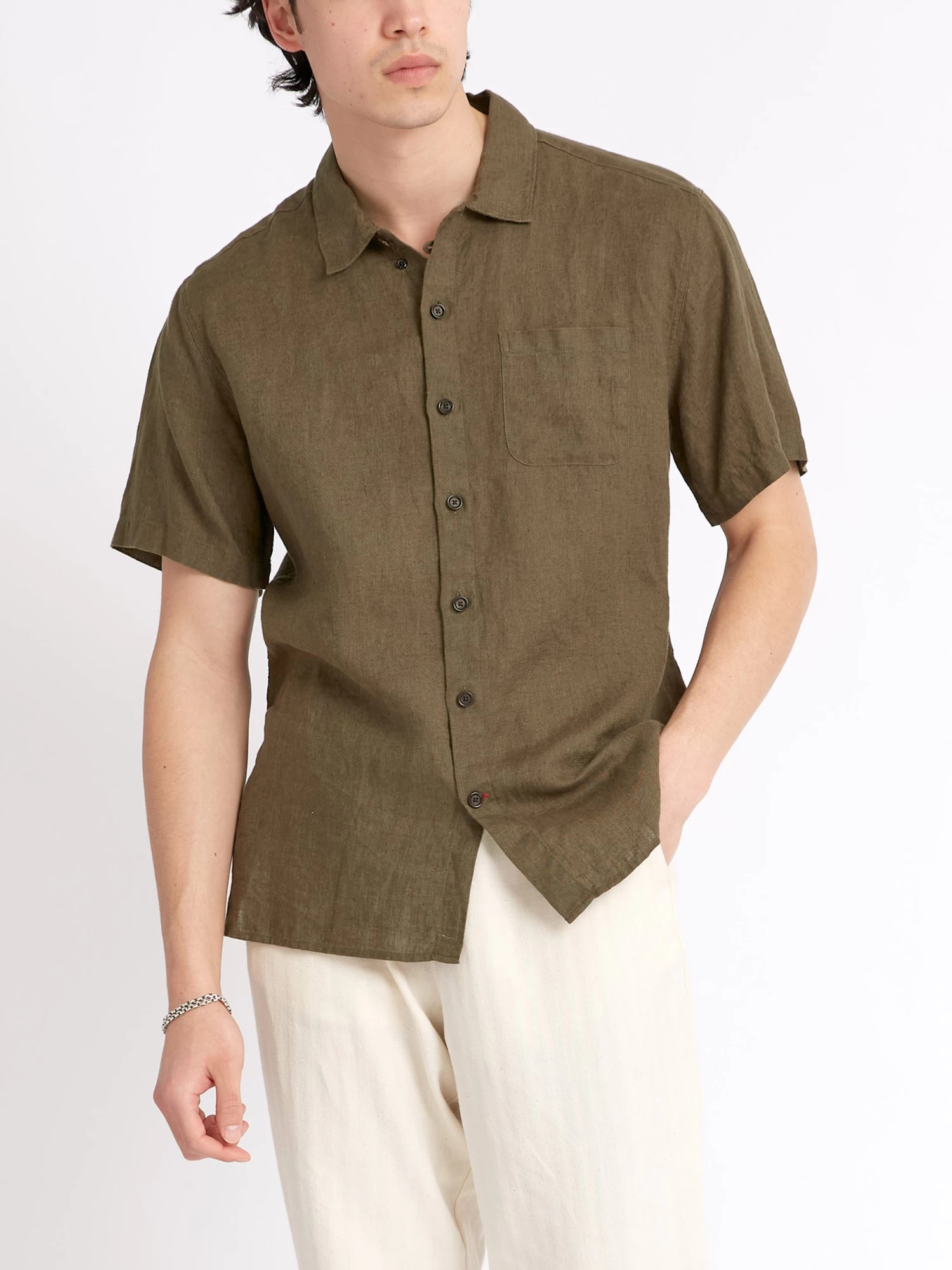 Riviera Short Sleeve Shirt Padworth Green 5 Riviera Short Sleeve Shirt Padworth Green - Image 5