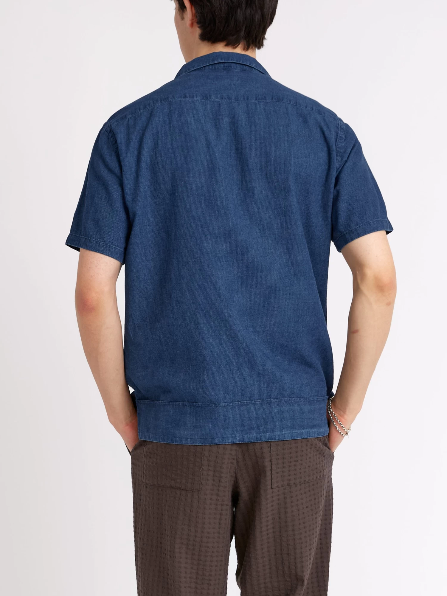 Havana Short Sleeve Shirt Lawes Navy 6 Havana Short Sleeve Shirt Lawes Navy - Image 6