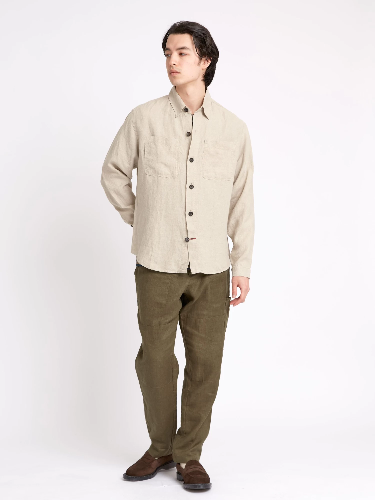 Treviscoe Shirt Coney Sand 2 Treviscoe Shirt Coney Sand - Image 2