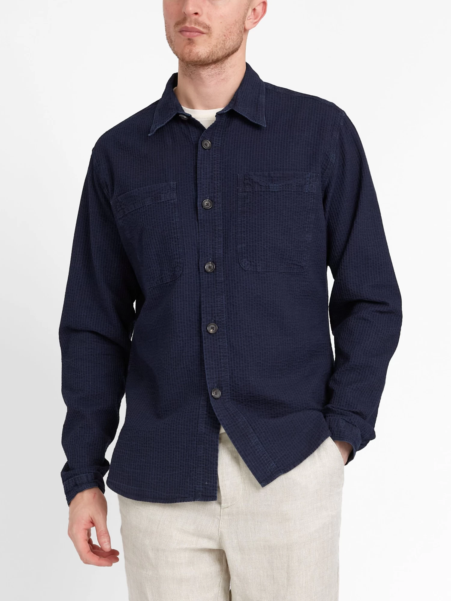 Treviscoe Shirt Waterford Indigo 5 Treviscoe Shirt Waterford Indigo - Image 5