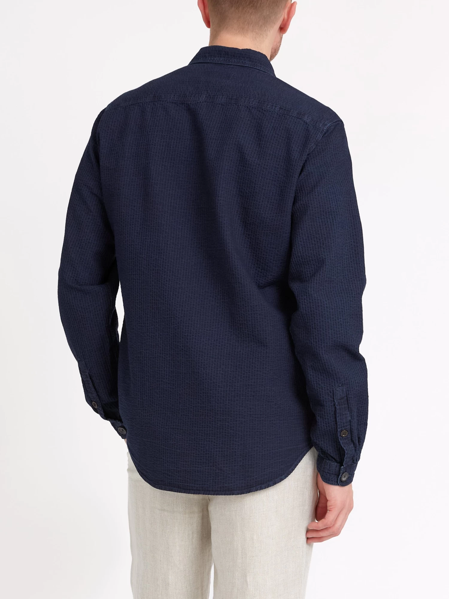 Treviscoe Shirt Waterford Indigo 6 Treviscoe Shirt Waterford Indigo - Image 6