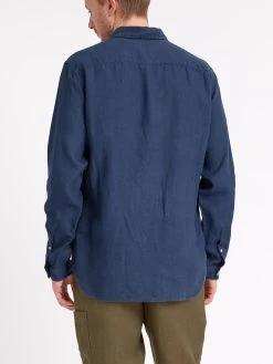 New York Special Shirt Coney Navy 11 New York Special Shirt Coney Navy -Oliver Spencer Store ModelOSMS200dNewYorkSpecialShirtCON01NAVConeyNavy11copy Softness