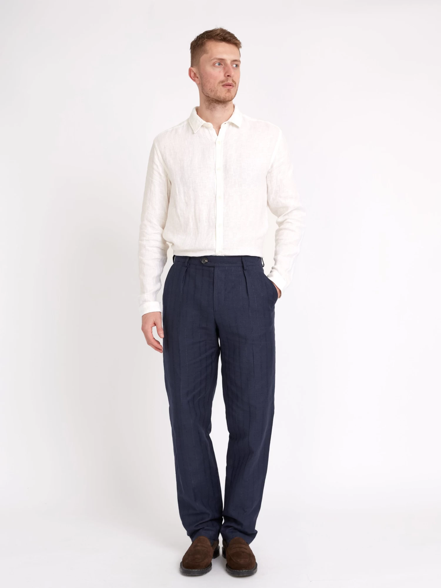 Claremont Trousers Dillard Navy 2 Claremont Trousers Dillard Navy - Image 2