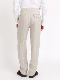 Claremont Trousers Middelboe Sand -Oliver Spencer Store ModelOSMST61aClaremontTrousersMID01SANMiddleboeSand3copy