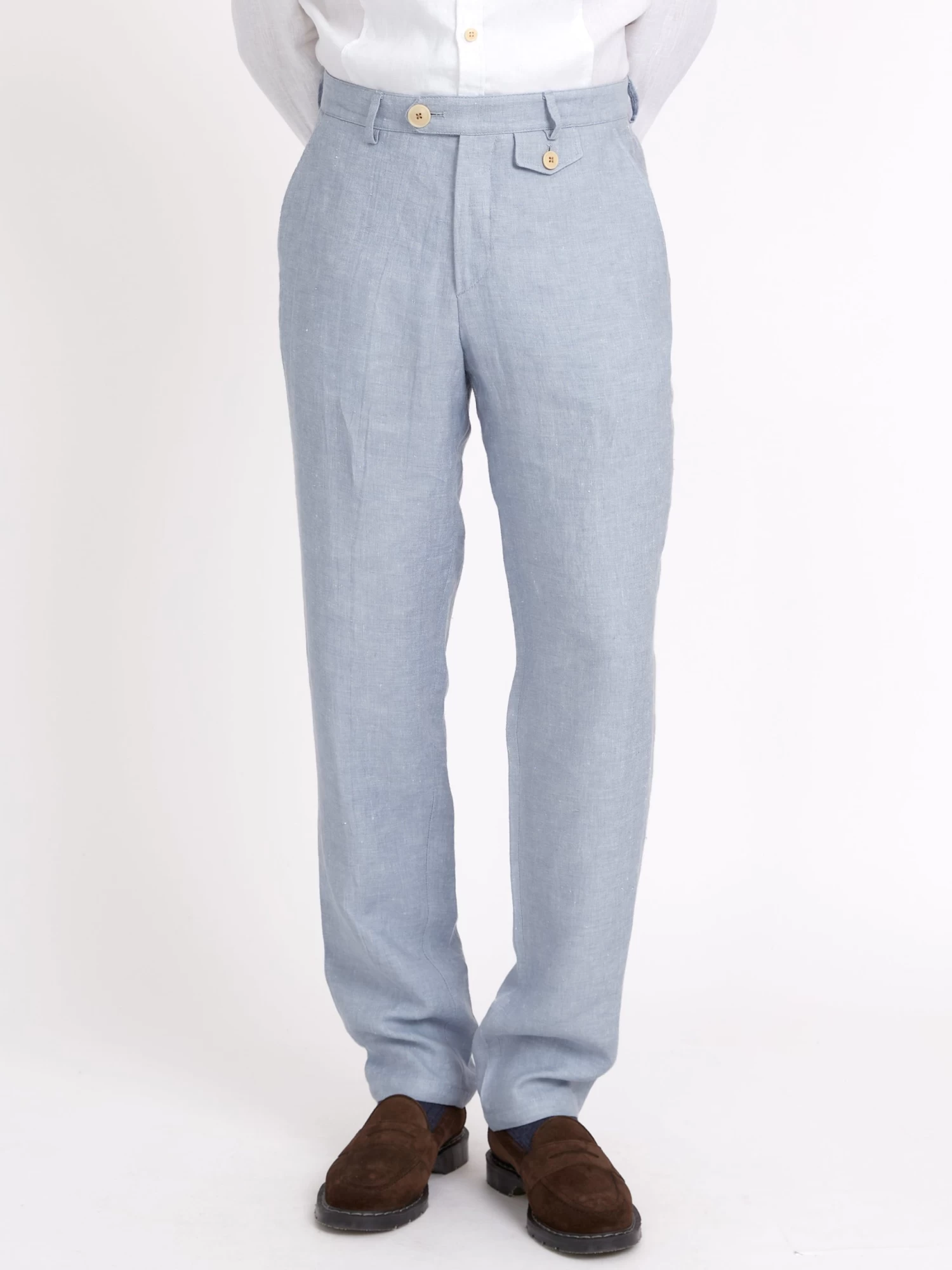 Fishtail Trousers Drescher Blue 7 Fishtail Trousers Drescher Blue - Image 7