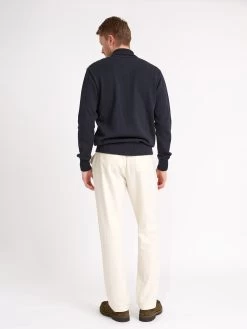 Drawstring Trousers Cairnes Ecru 10 Drawstring Trousers Cairnes Ecru -Oliver Spencer Store ModelOSMT48cDrawstringTrousersCAI01ECRCairnesEcru6 Softness