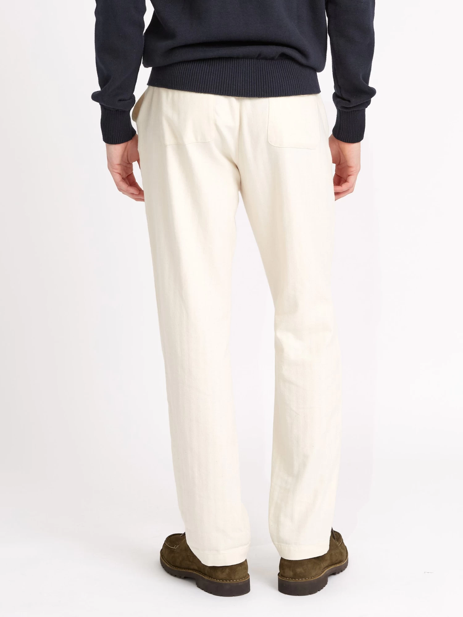 Drawstring Trousers Cairnes Ecru 8 Drawstring Trousers Cairnes Ecru - Image 8