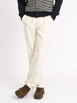 Drawstring Trousers Cairnes Ecru 14 Drawstring Trousers Cairnes Ecru -Oliver Spencer Store ModelOSMT48cDrawstringTrousersCAI01ECRCairnesEcrucopy Softness