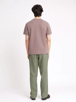 Drawstring Trousers Coney Green -Oliver Spencer Store ModelOSMT48cDrawstringTrousersCON01GRNConeyGreen9 Softness