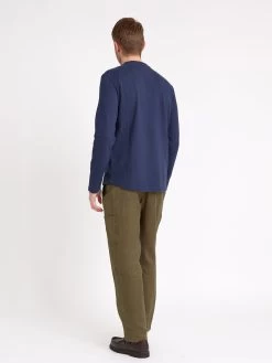 Judo Trousers Padworth Green -Oliver Spencer Store ModelOSMT49iJudoTrousersPAD01GRNPadworthGreen15 Softness