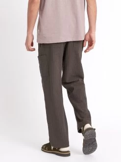 Judo Trousers Sampson Brown -Oliver Spencer Store ModelOSMT49iJudoTrousersSAM01BROSampsonBrown32copy Softness