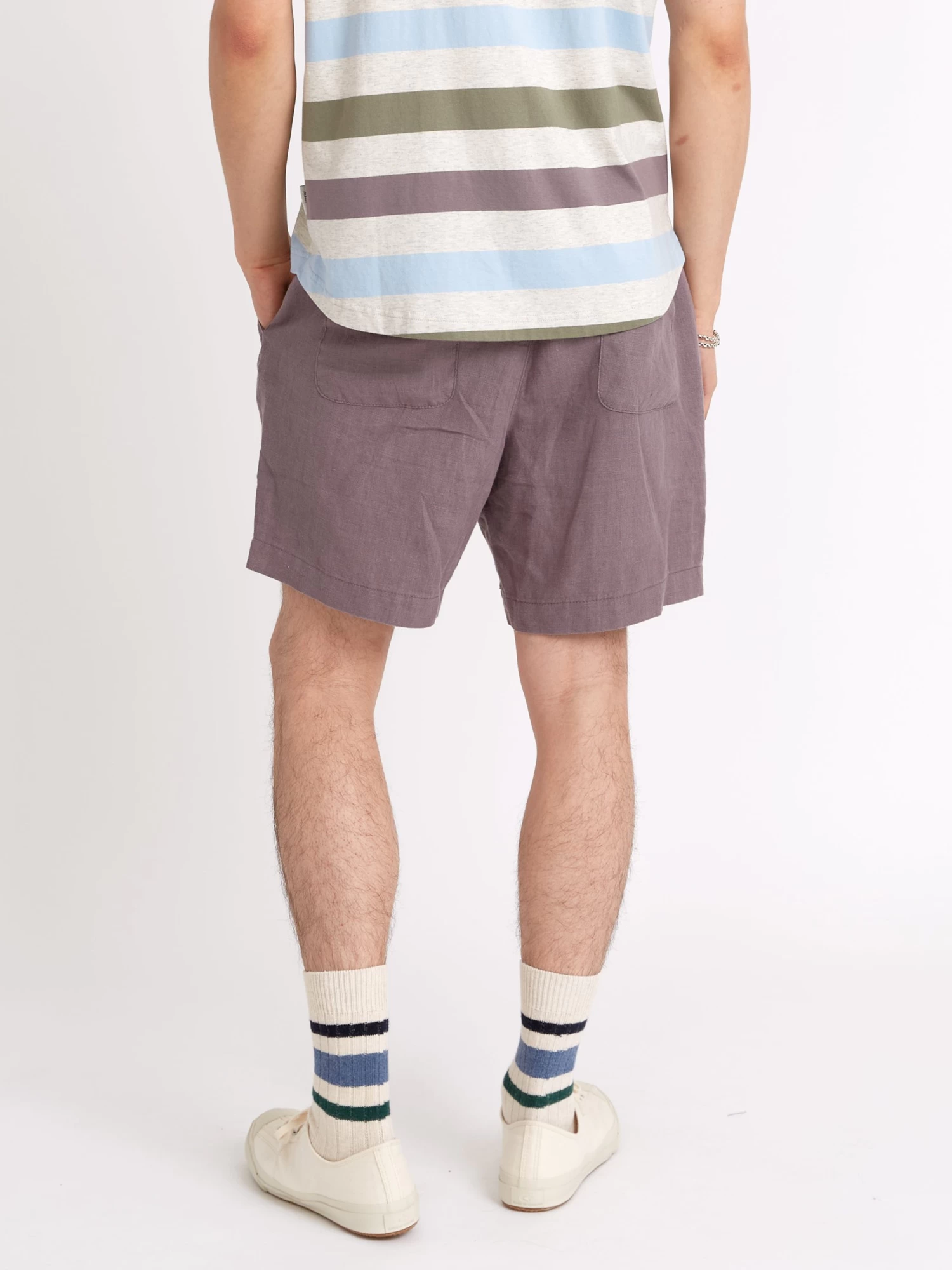 Osborne Drawstring Shorts Coney Mauve 8 Osborne Drawstring Shorts Coney Mauve - Image 8