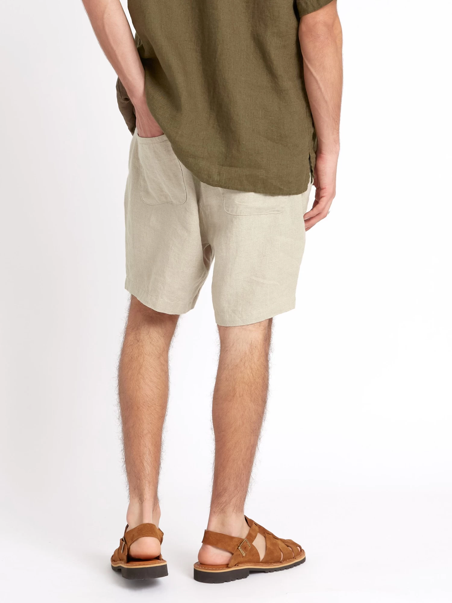 Osborne Drawstring Shorts Coney Sand 6 Osborne Drawstring Shorts Coney Sand - Image 6