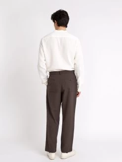 William Trousers Sampson Brown -Oliver Spencer Store ModelOSMT69WilliamTrousersSAM01BROSampsonBrown42