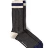 Polperro Socks Guildford Blue