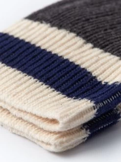 Polperro Socks Guildford Blue -Oliver Spencer Store OSMA628PolperroSockGuilfordBlue2