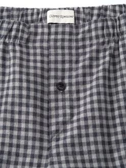 Boxer Shorts Cora Grey -Oliver Spencer Store OSMA640BoxerShortsCOR01GRYCoraGrey1