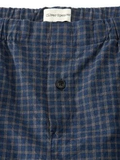 Boxer Shorts Rew Navy -Oliver Spencer Store OSMA640BoxerShortsREW01NAVRewNavy1