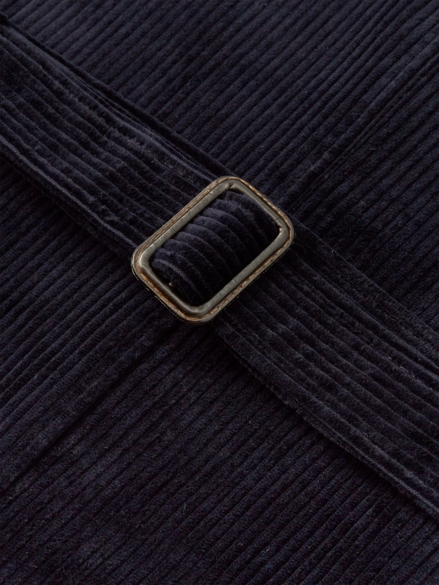 Grandpa Coat Melrose Cord Navy 5 Grandpa Coat Melrose Cord Navy - Image 5