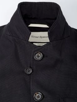 Solms Jacket Ellbridge Black -Oliver Spencer Store OSMJ201bSolmsJacketELL01BLKEllbridgeBlack1 1