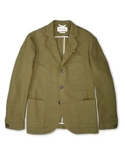 Green Ellbridge Solms Suit -Oliver Spencer Store OSMJ201bSolmsJacketELL01GRNEllbridgeGreen