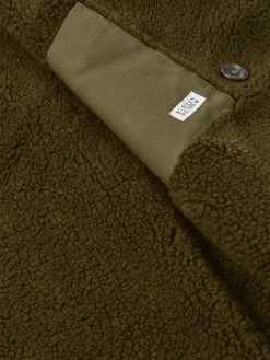 Newington Coat Barwell Canvas Green -Oliver Spencer Store OSMJ316NewingtonCoatBAR01GRNBarwellCanvasGreen4
