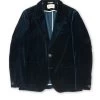 Mansfield Jacket Velvet Sapphire Blue